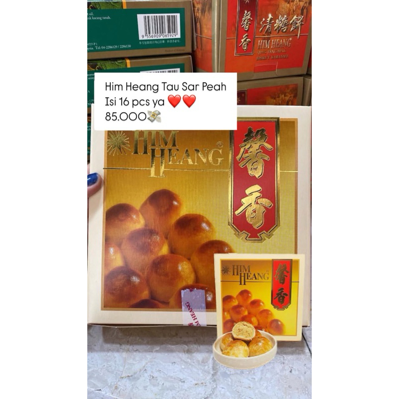 

Open PO Hiam Heang Tau Sar Peah (Ready 25 Juni 2025)