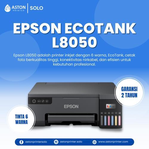 Printer Epson EcoTank L8050 - Printer 6 Warna Wireless