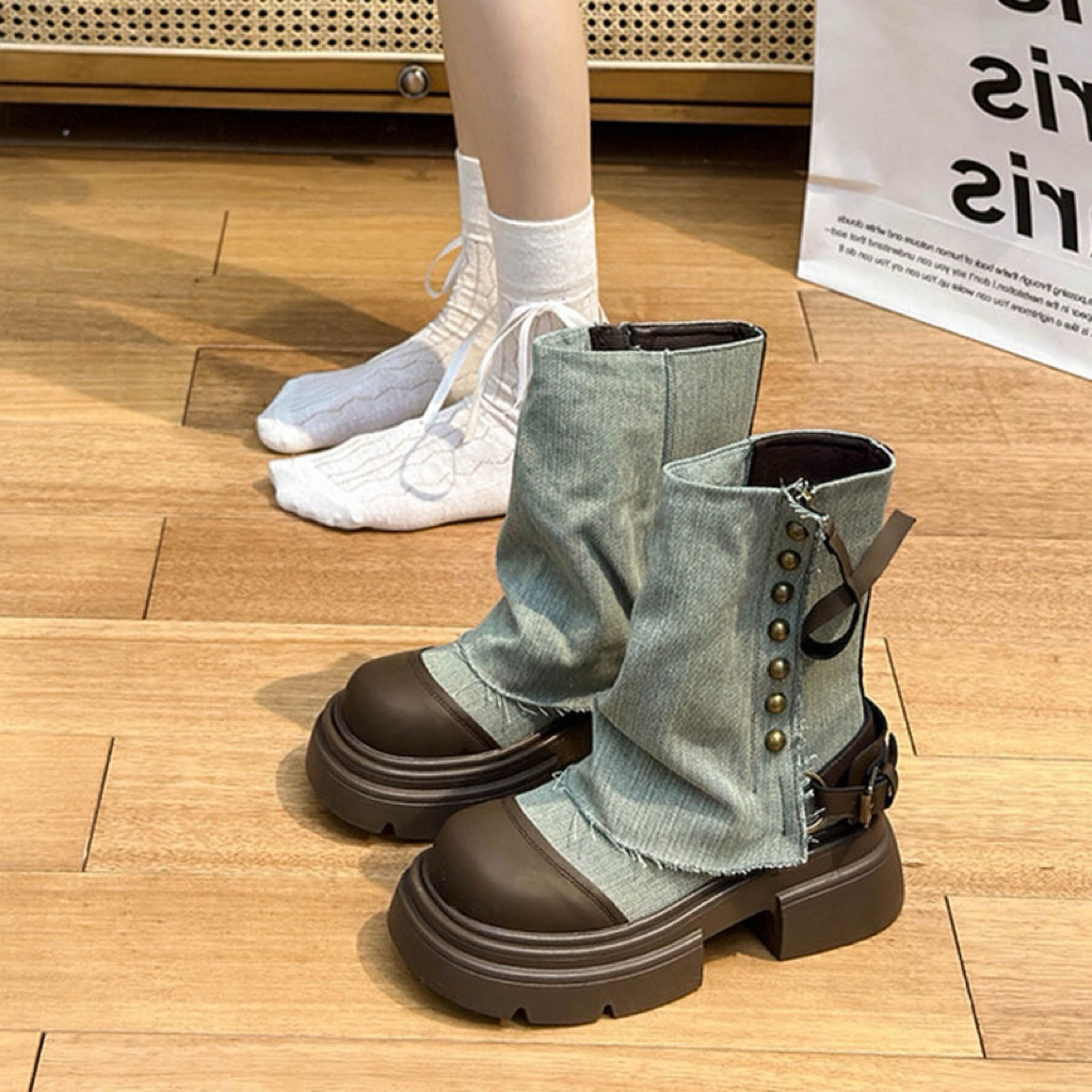 jeanboots martin boots