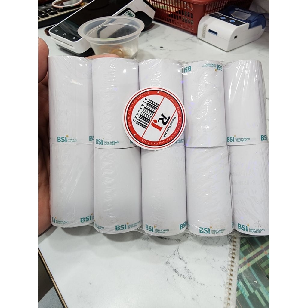 

kertas thermal logo BSI