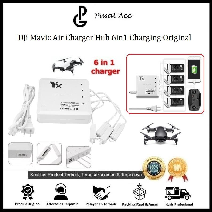 Dji Mavic Air Charger Hub 6in1 - Charging Hub Mavic air
