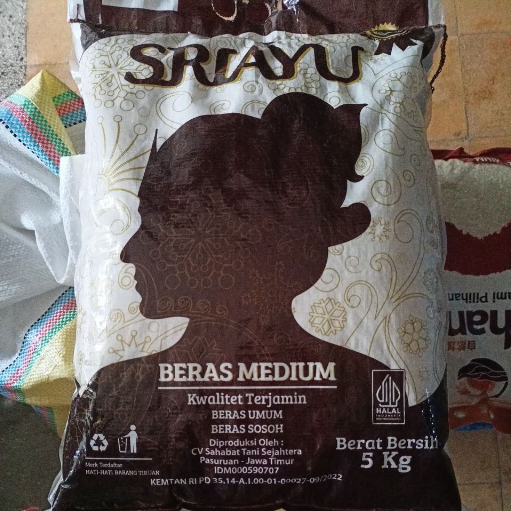 

Beras Sriayu 5kg