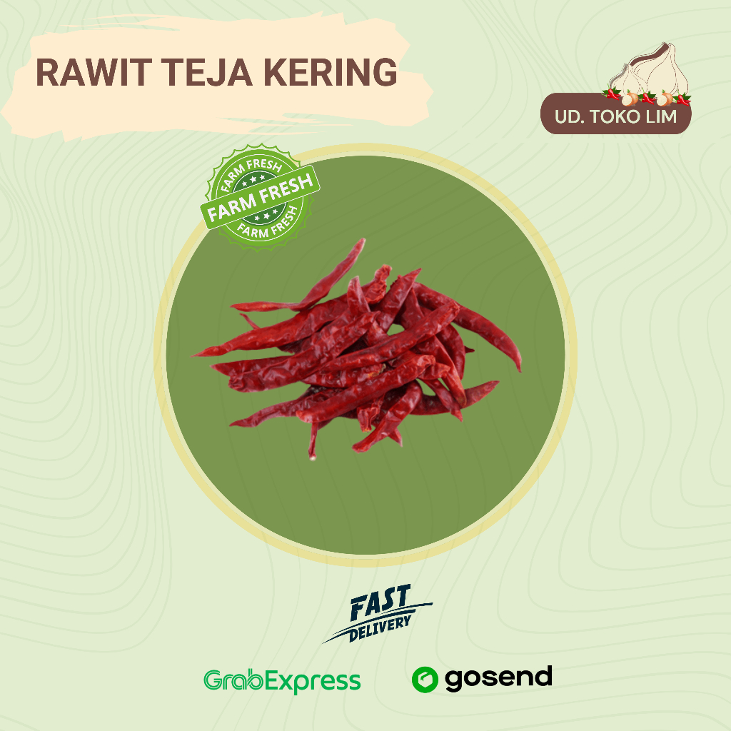

Cabe Merah Rawit Kering / Cabe Merah Kering
