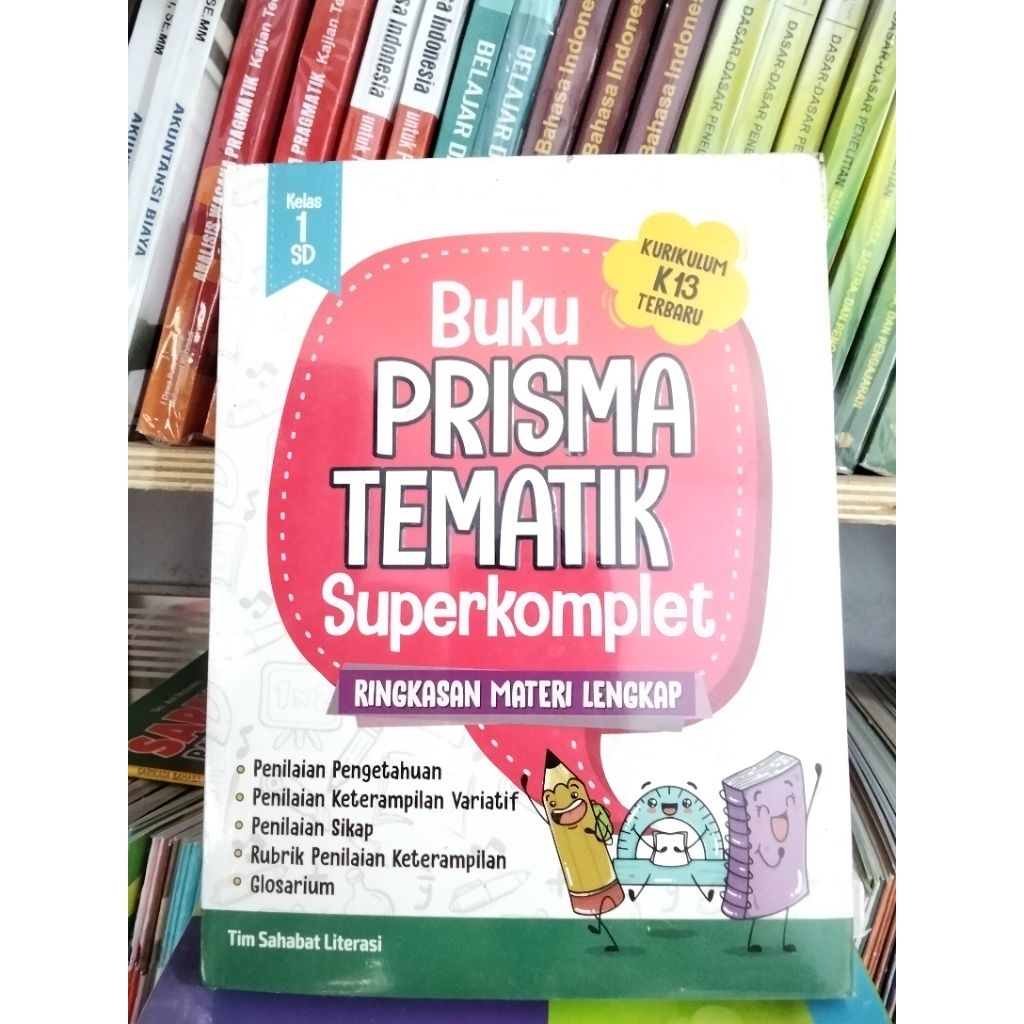 Buku KUMPULAN SOAL TEMATIK KELAS 1 SD PRISMA TEMATIK RM