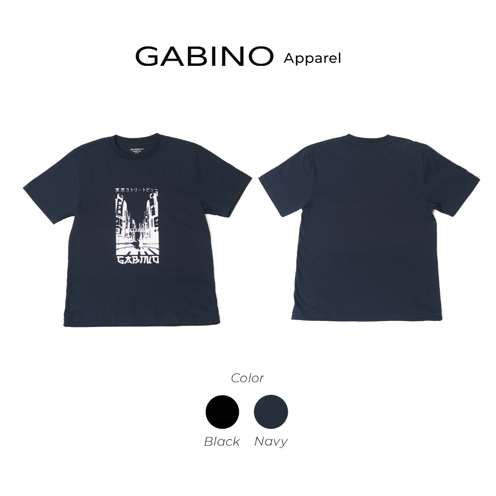 JUAL Gabino Kaos Lengan Pendek Pria T-Shirt Casual Vito - G7AB5004