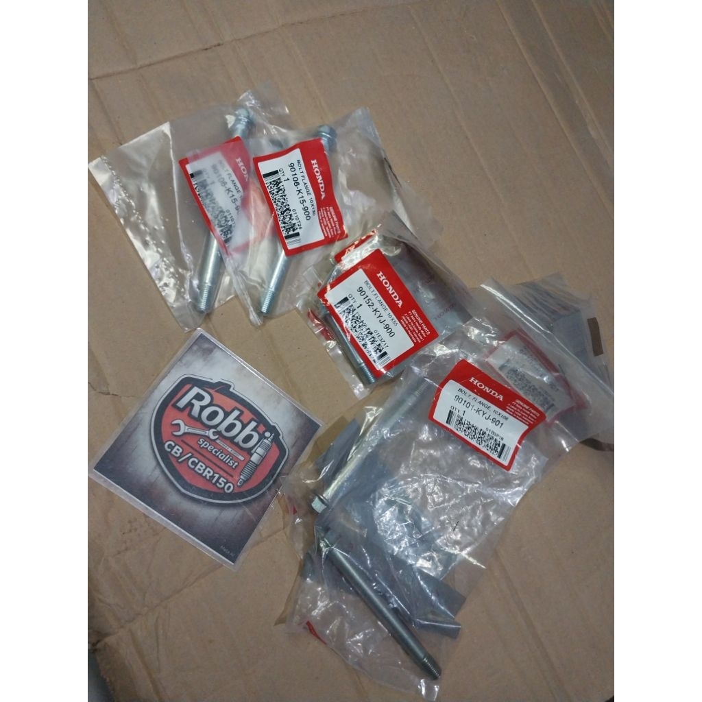 Bolt Flange Baut Mur Prolink CB150R CBR150R Old New Original