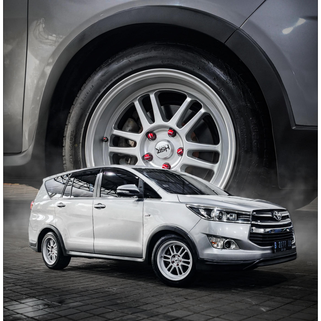 Paket velg dan ban HSR ring 17 buat innova hrv otlander x-pander type BOROKO BLY01 ring 17