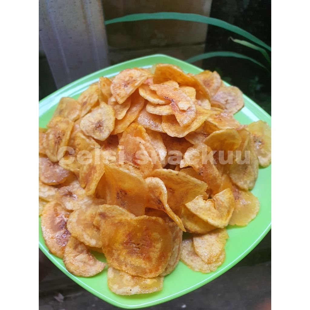 

1Kg keripik pisang manis madu ,enak premium pasti bikin nagih