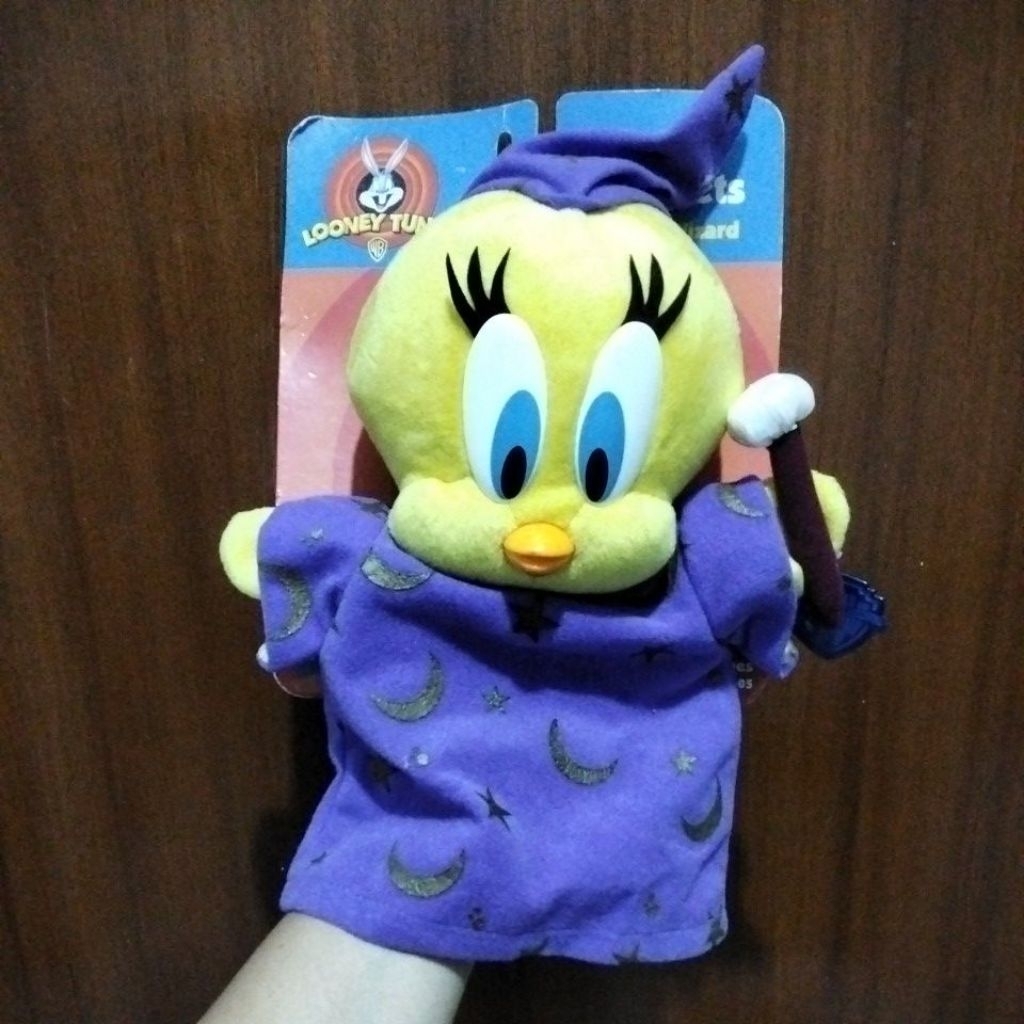 Boneka tangan sleeve puppets tweety ori