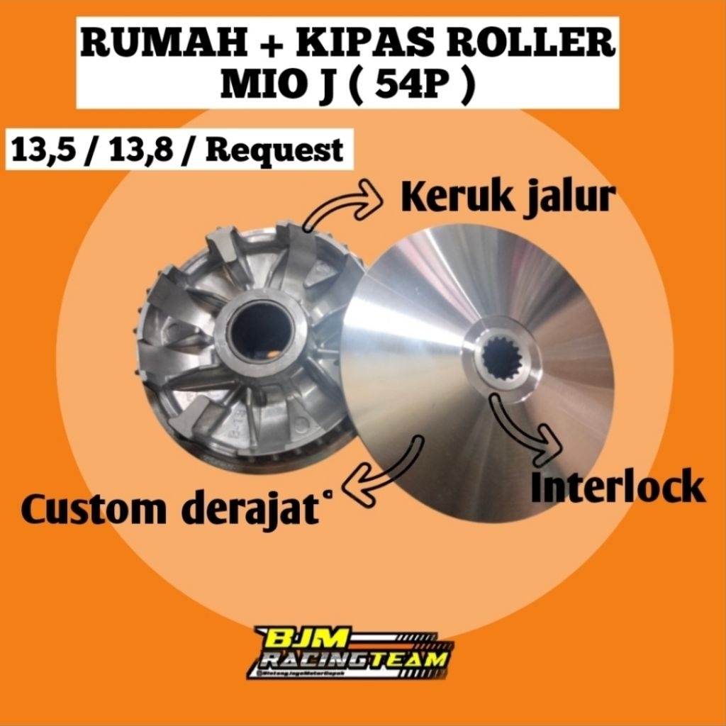 Pulley custom pully puly custom rumah roller roler custom Mio J / Soul GT 115 custom