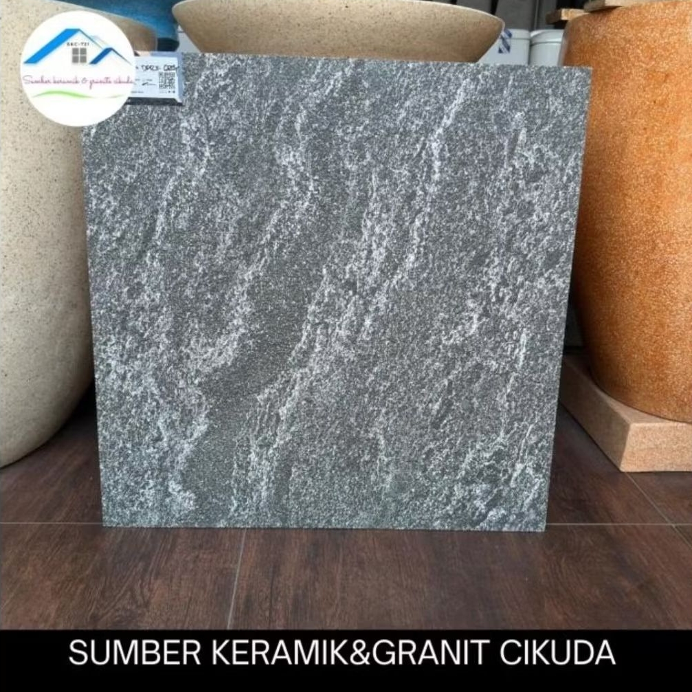 PROMO GRANIT 60X60 KW1 UNTUK GARASI KAMAR MANDI MATT KASAR TIMBUL / EMBOSSED / ANTI SLIP | ARNA AMBA