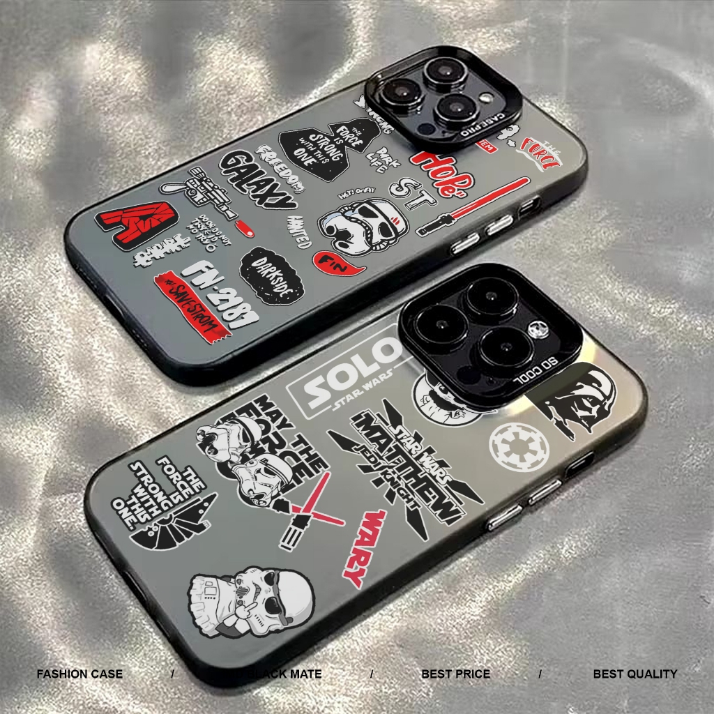 Case Hp Xiaomi Redmi 6 6A 7 8 8A 9 9A 9C 9T 10 10A 10C 12 12C 13C 5A 4X Note 5A Motif Starwars - Cas