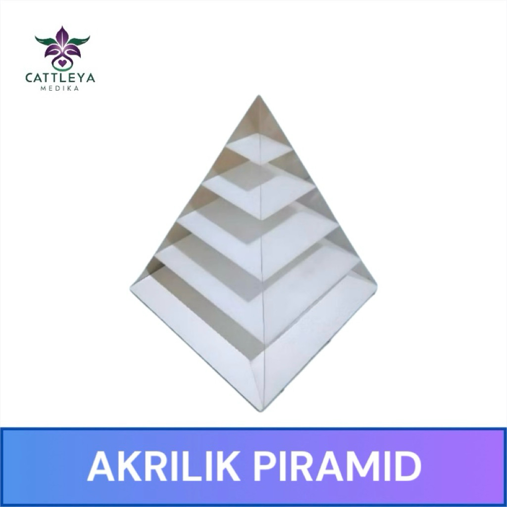 Akrilik Food Model Piramid / Piramida Food Model Akrilik