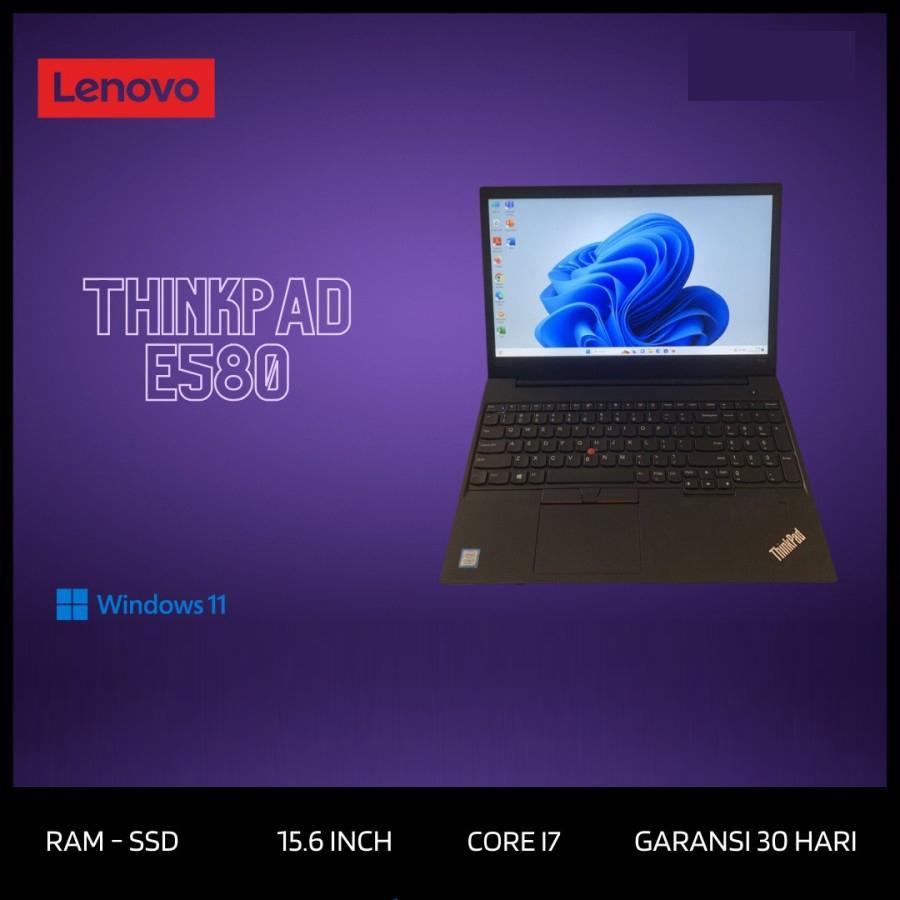 Laptop Lenovo Thinkpad E580 core i7 8550u SSD 256GB Win 11