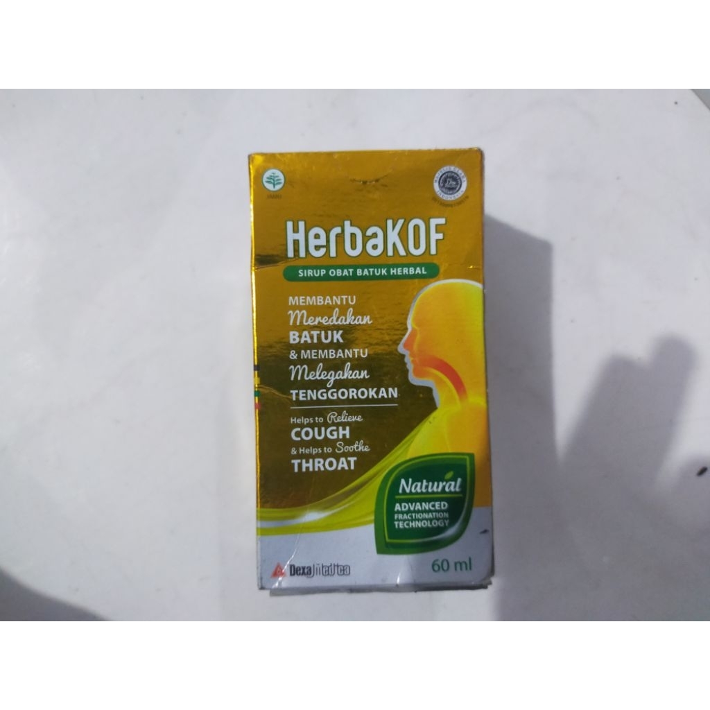 

HerbaKof Sirup Batuk Herbal 100ml REJECT KEMASAN NP BOX