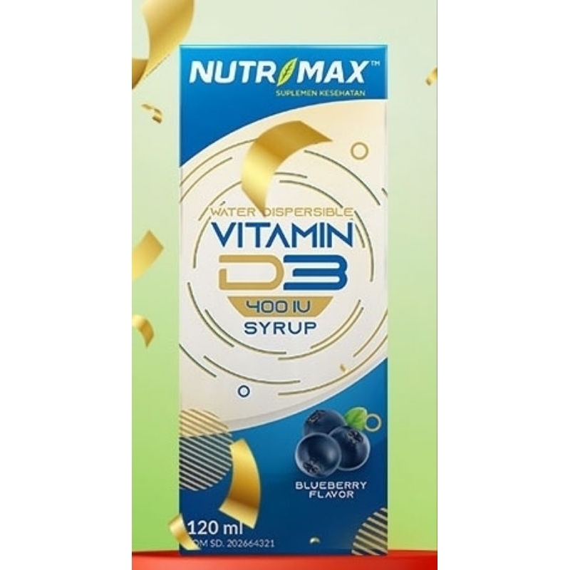 Nutrimax vitamin D3 400IU sirup