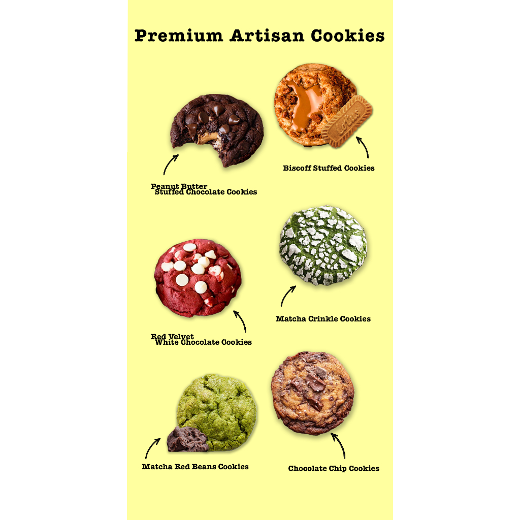 

Various Premium Artisan Cookies