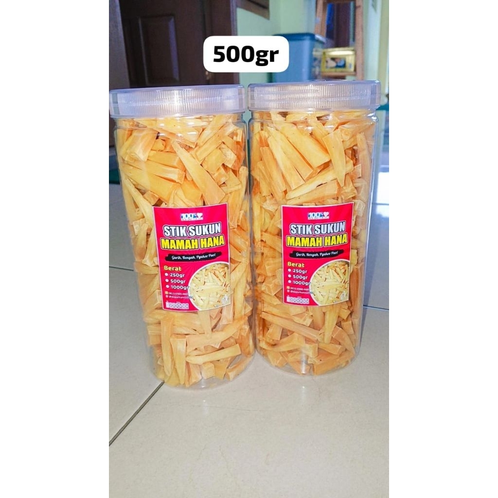 

stik sukun Mamah Hana kemasan toples
