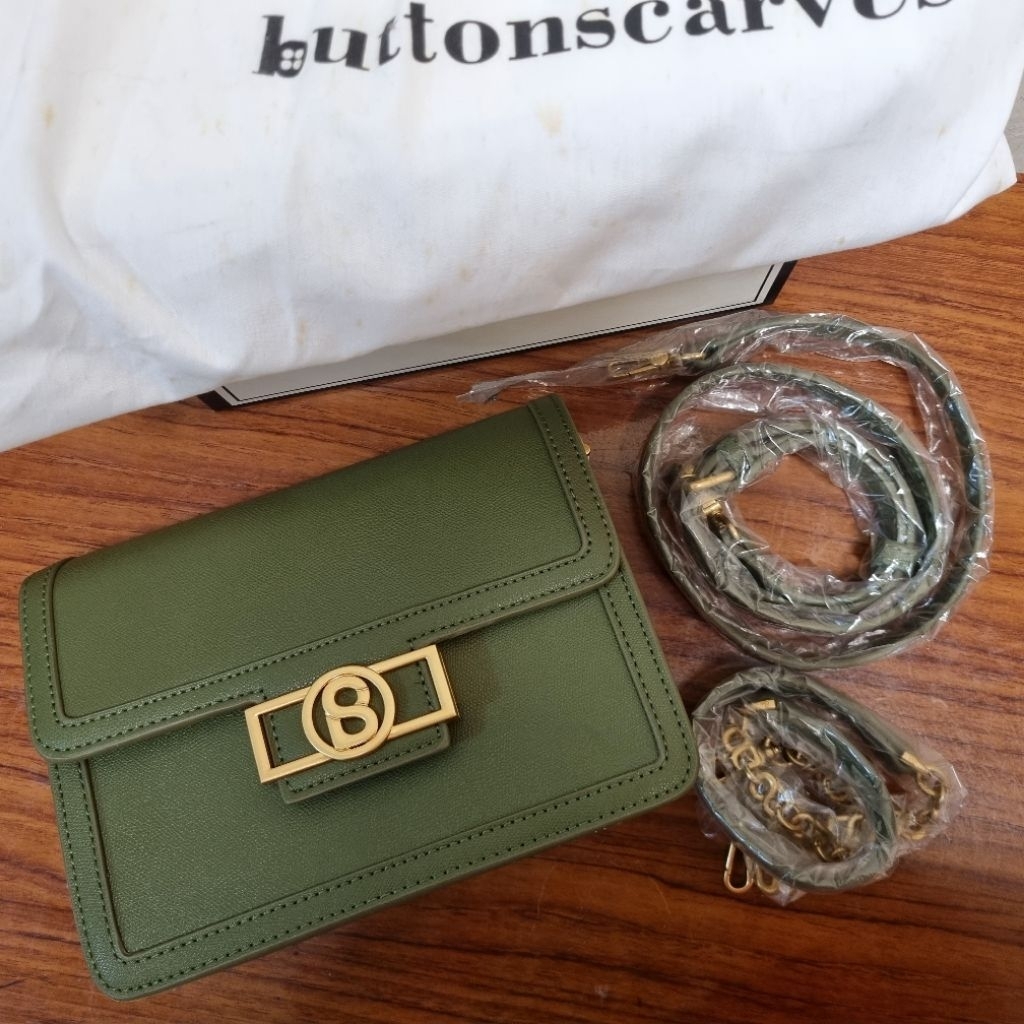 Preloved Tas Buttonscarves Izzy Bag Shoulder Original