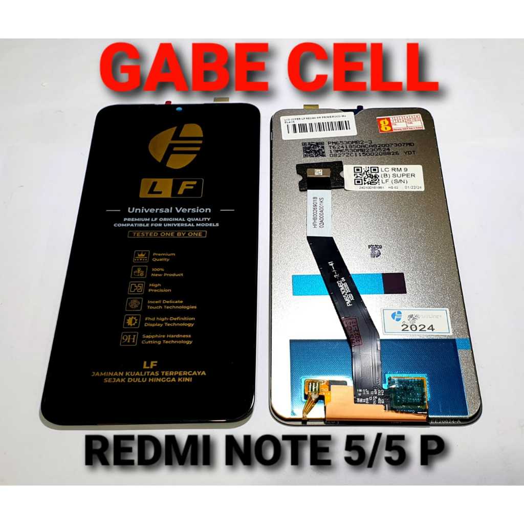 LCD REDMI NOTE 5/REDMI NOTE 5 PRO FULLSET TOUCHSCREEN
