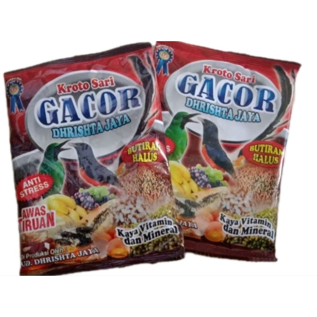 KROTOSARI KROTO SARI DRISTAJAYA GACOR PAKAN BURUNG BERKICAU