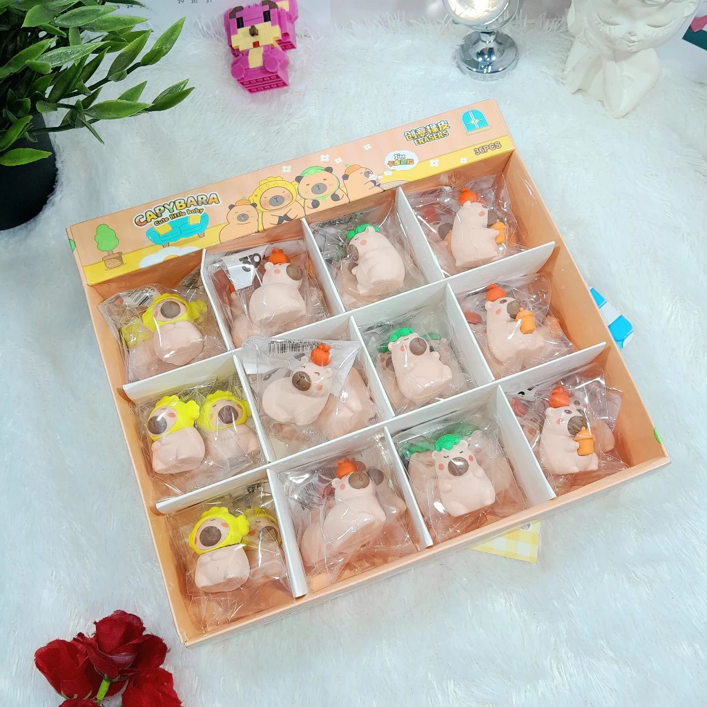 

Penghapus Miniatur 3D Capybara Lucu / Eraser Pencil 3D Capybara