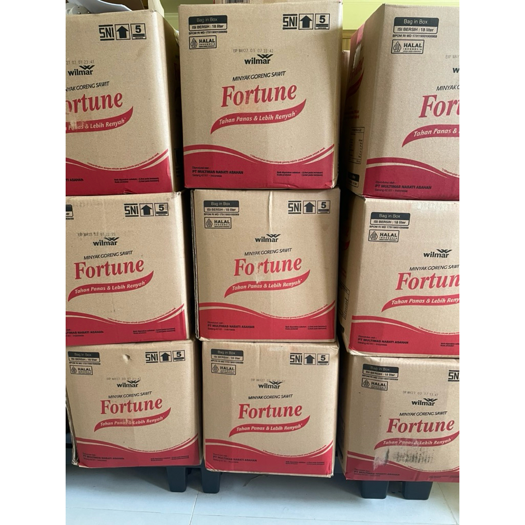 

Minyak Goreng Fortune 18L