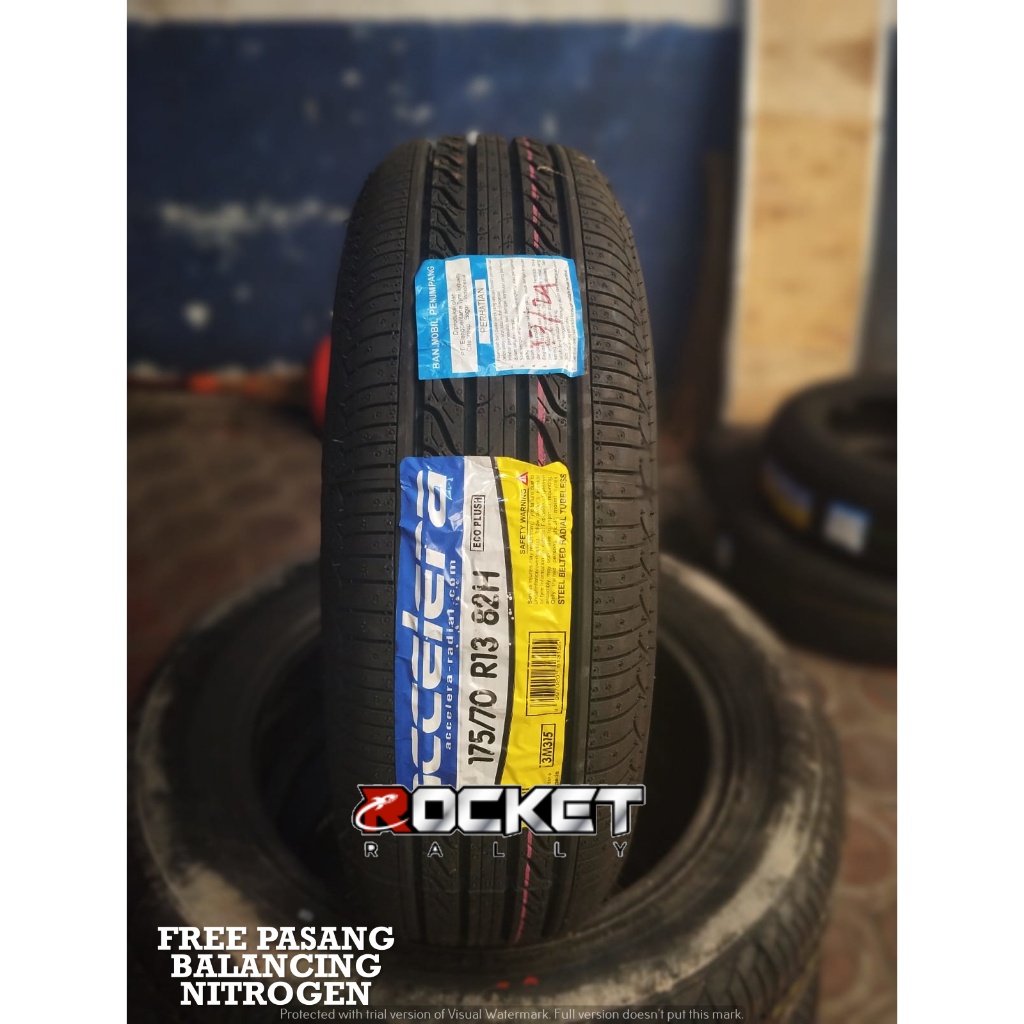 Ban Mobil Carry Zebra Estilo Atoz Merk ACCELERA ECOPLUSH 170 70 R13