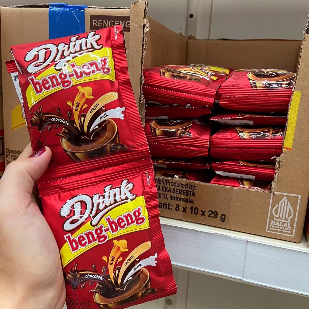 

10 Sachet Drink BENG-BENG Drink 30gr Minuman Cokelat Bubuk Renceng (ISI 10)