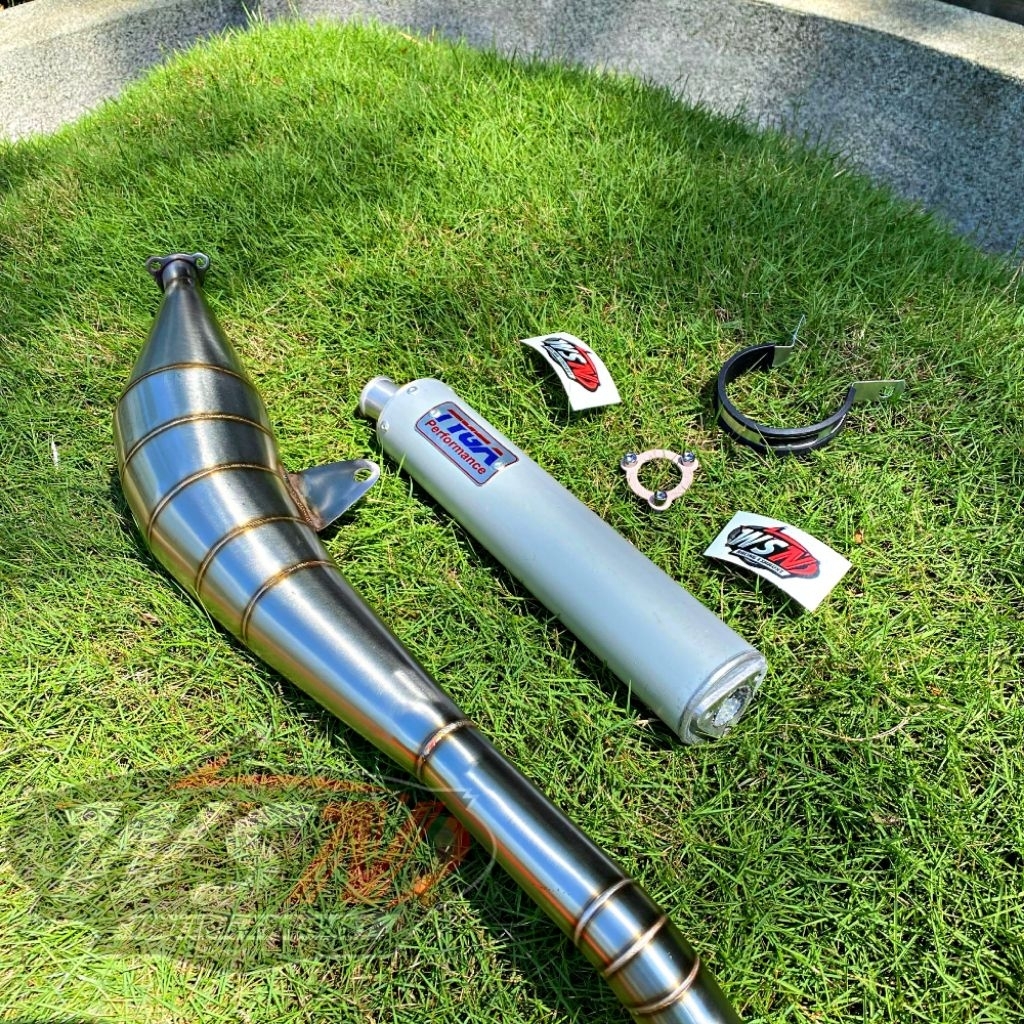 KNALPOT FIZ R SAMPING TYGA PERFOMANCE ALUMINIUM LAS