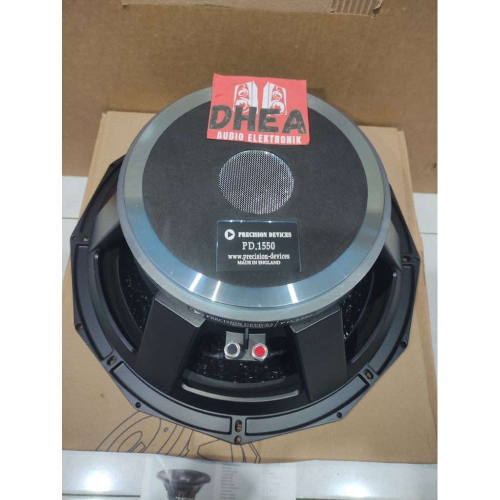 Speaker Component Precision Devices PD1550 PD 1550 Grade A 15 inchi 15 inch 15in Low Sub 1600 Watt C