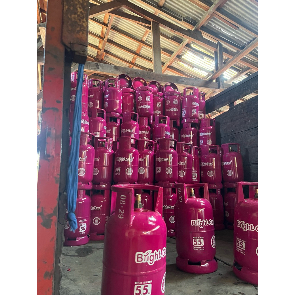 TN17 TABUNG GAS BRHT GAS 5.5 BARU DAN 12kg Bekas