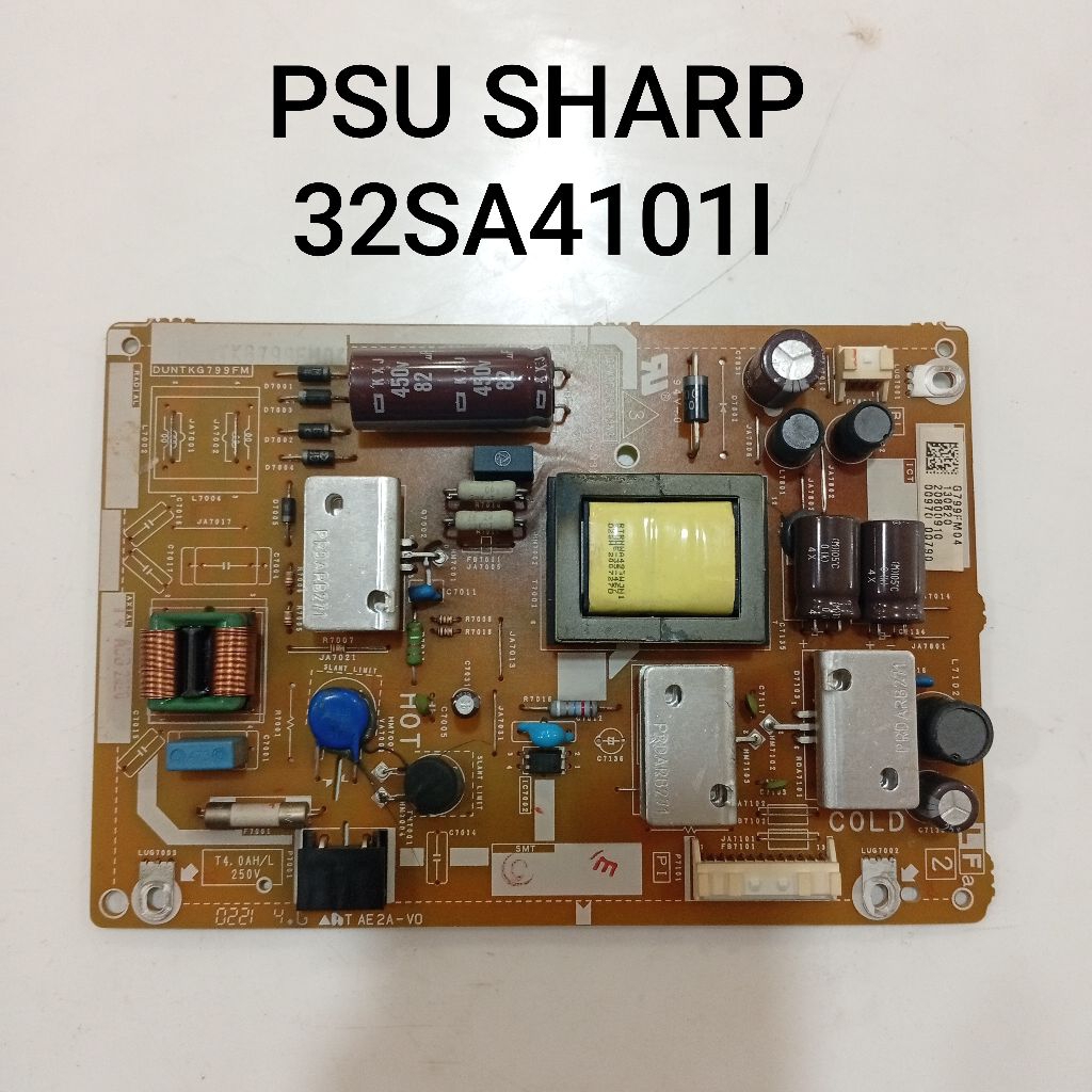 PSU LED TV SHARP LC-32SA4100I POWER SUPPLY MESIN TV - PSU TV LED SHARP