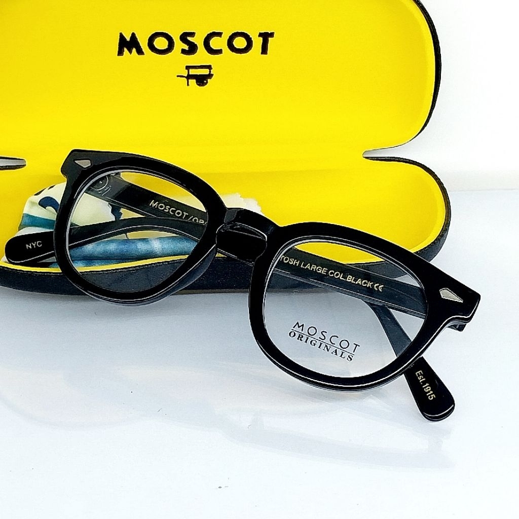 KACAMATA MOSCOT ORIGINAL PHOTOCROMIC BLUERAY BLUECROMIC NORMAL DAN MINUS