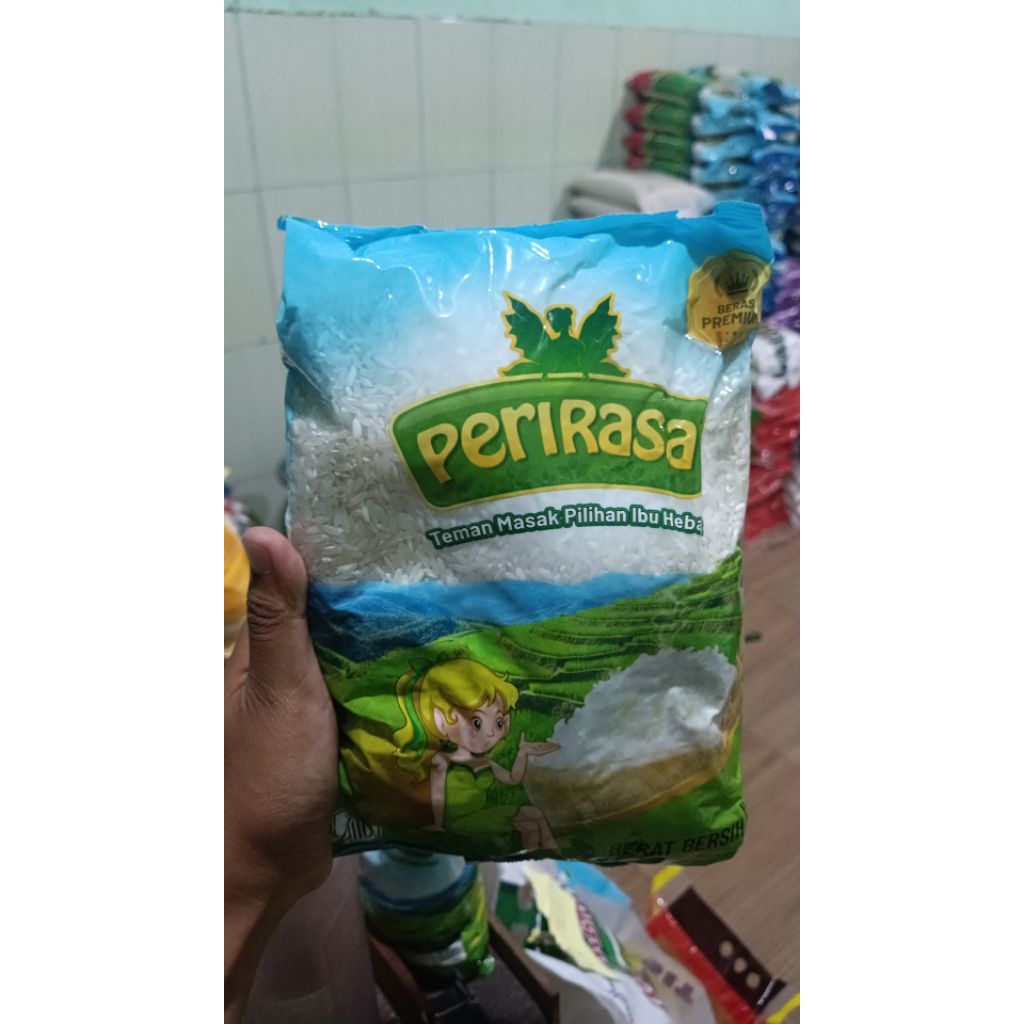 

beras peri hijau kemasan 1kg