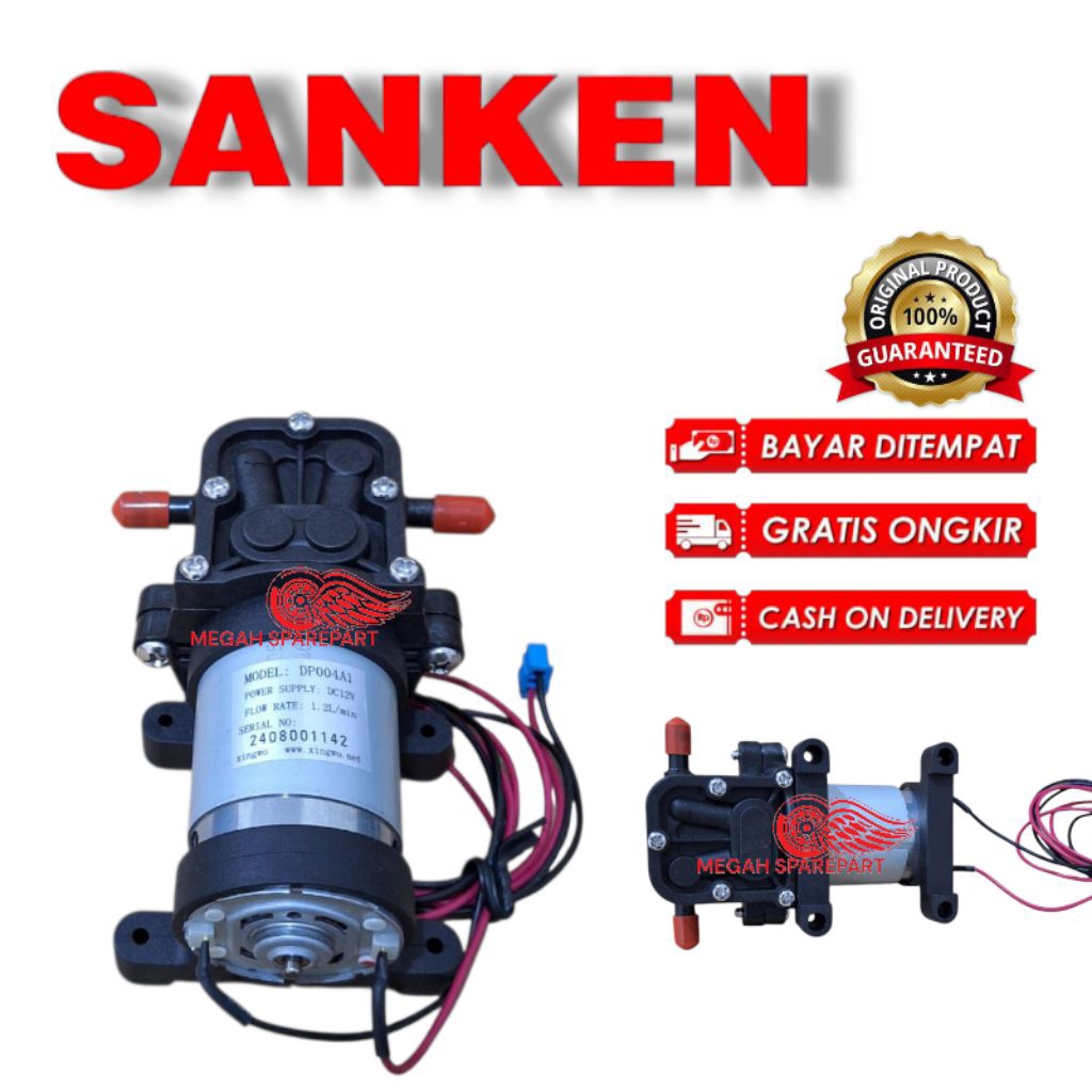 POMPA DISPENSER GALON BAWAH SANKEN / DINAMO POMPA  SANKEN WATER PUMP