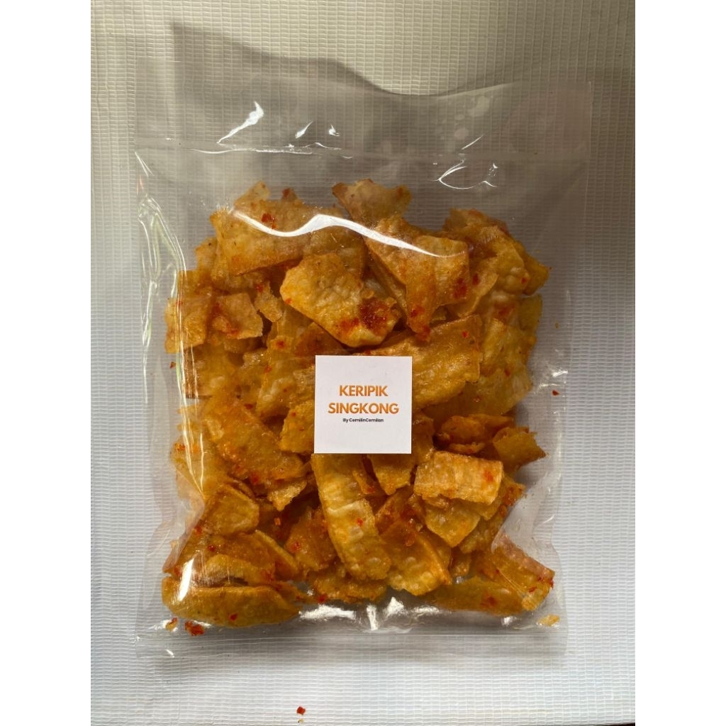 

Kripik Singkong Gurih dan Renyah (100gr)