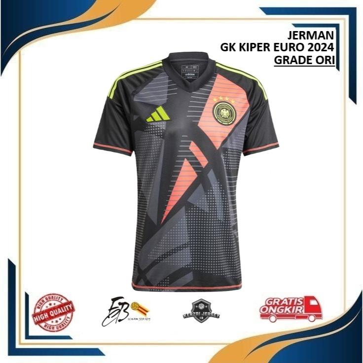 JERSEY BOLA JERMAN GK KIPER 2024 GRADE ORI HIGH QUALITY
