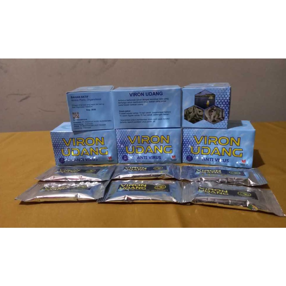 KODE F62Y VIRON UDANG  Anti Virus Segala Jenis Tambak Udang