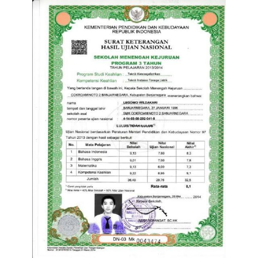 

pesan *IJAZ*AH* terima jadi