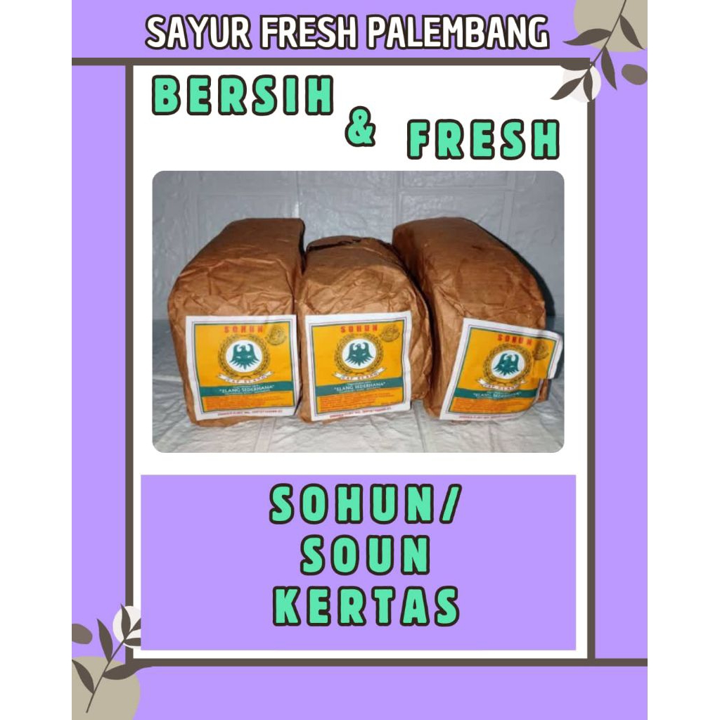 

SOHUN KERTAS - PALEMBANG