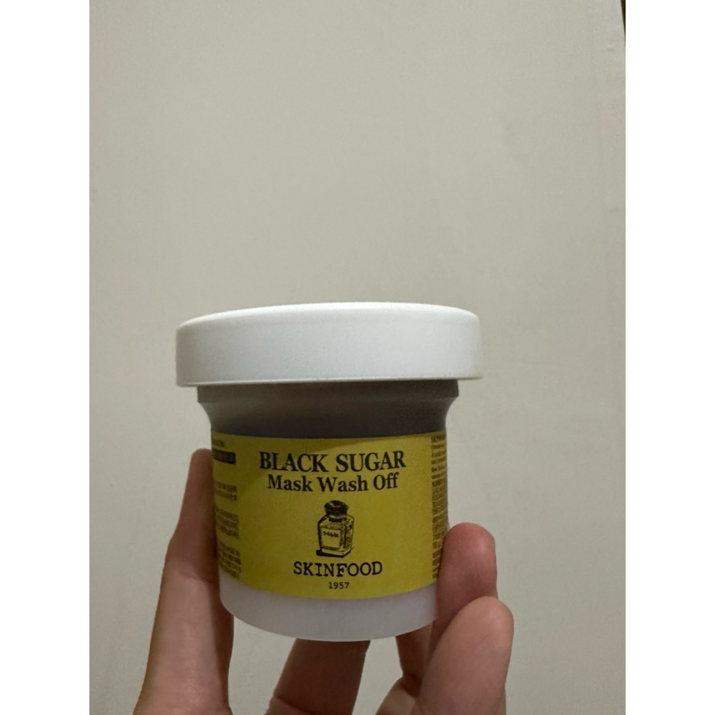 (Nego Preloved) SKINFOOD Black Sugar Mask Wash Off (120g)