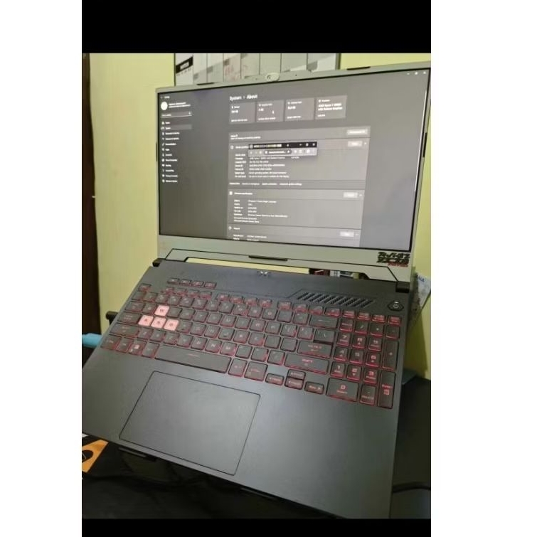 Asus TUF A15 2022 RTX 3060