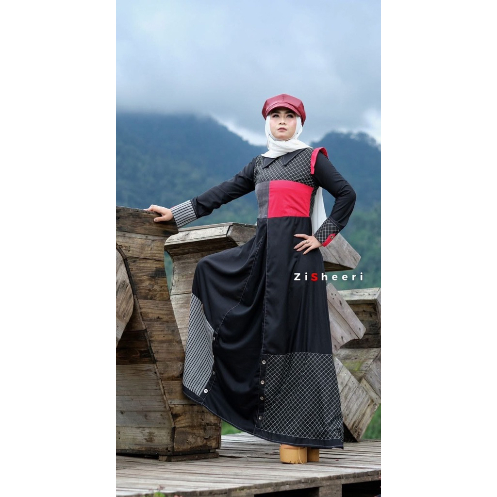 GAMIS SEROJA BY ZISHEERI /GAMIS ZISHEERI SIMPEL ELEGANT UNTUK ACARA APA AJA COCOK