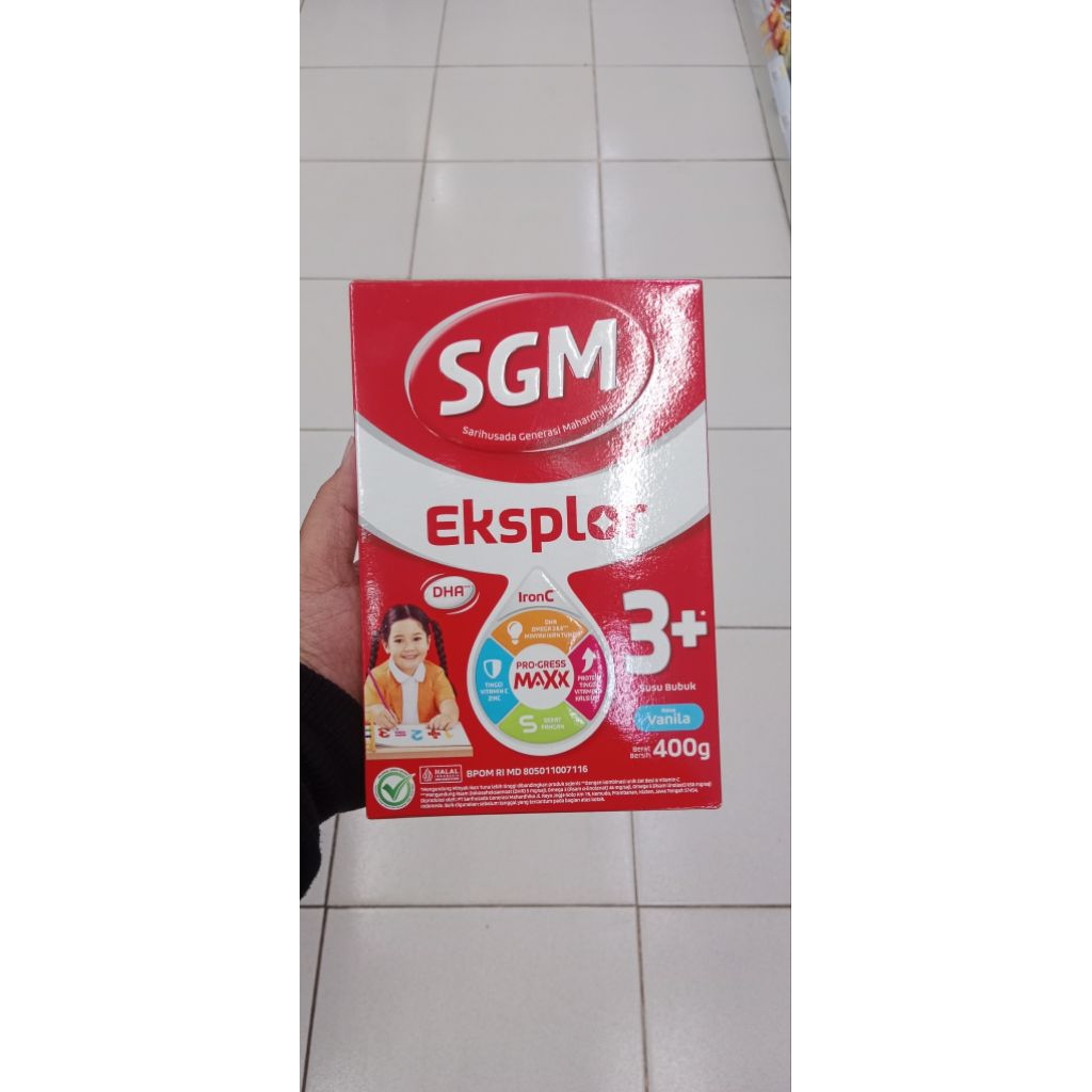 SGM 3+ vanila/madu/cokelat 400gr
