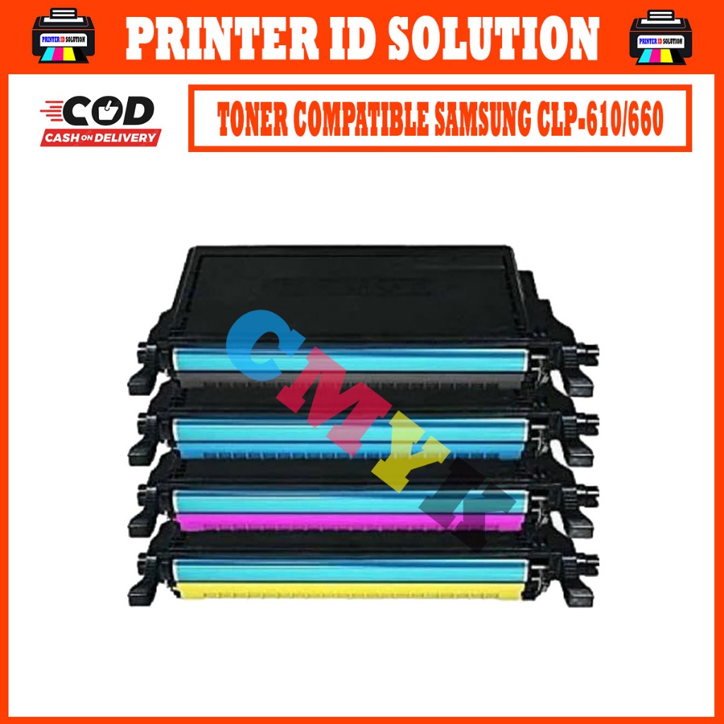 Toner Compatible For Samsung CLP-610 CLP610 CLP 610 CLP 660