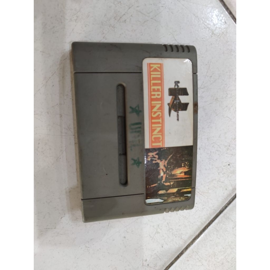 KASET CATRIDGE SNES SUPER NINTENDO KILLER INSTINCT
