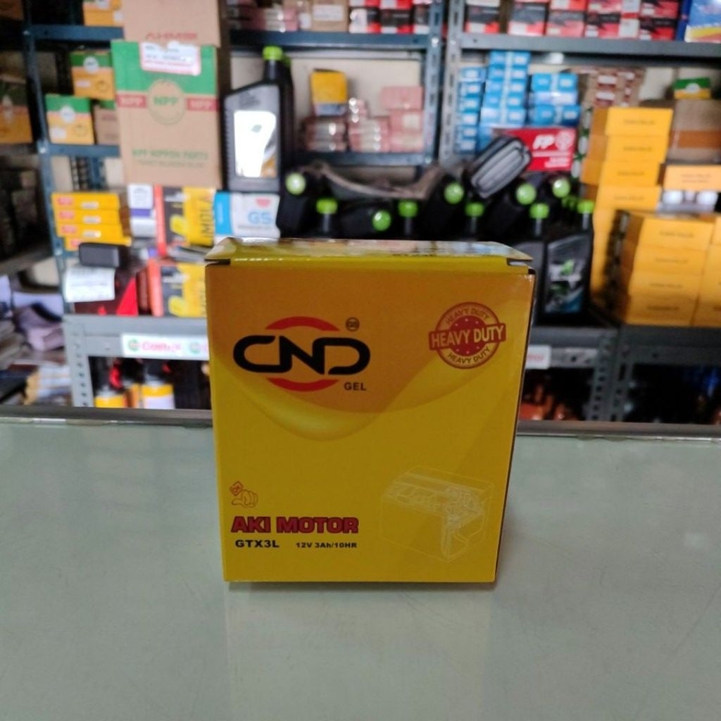 AKI DND GTX3L 12V AKI KERING RX-KING, NINJA R