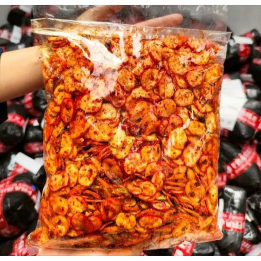 

seblak krupuk bawang
