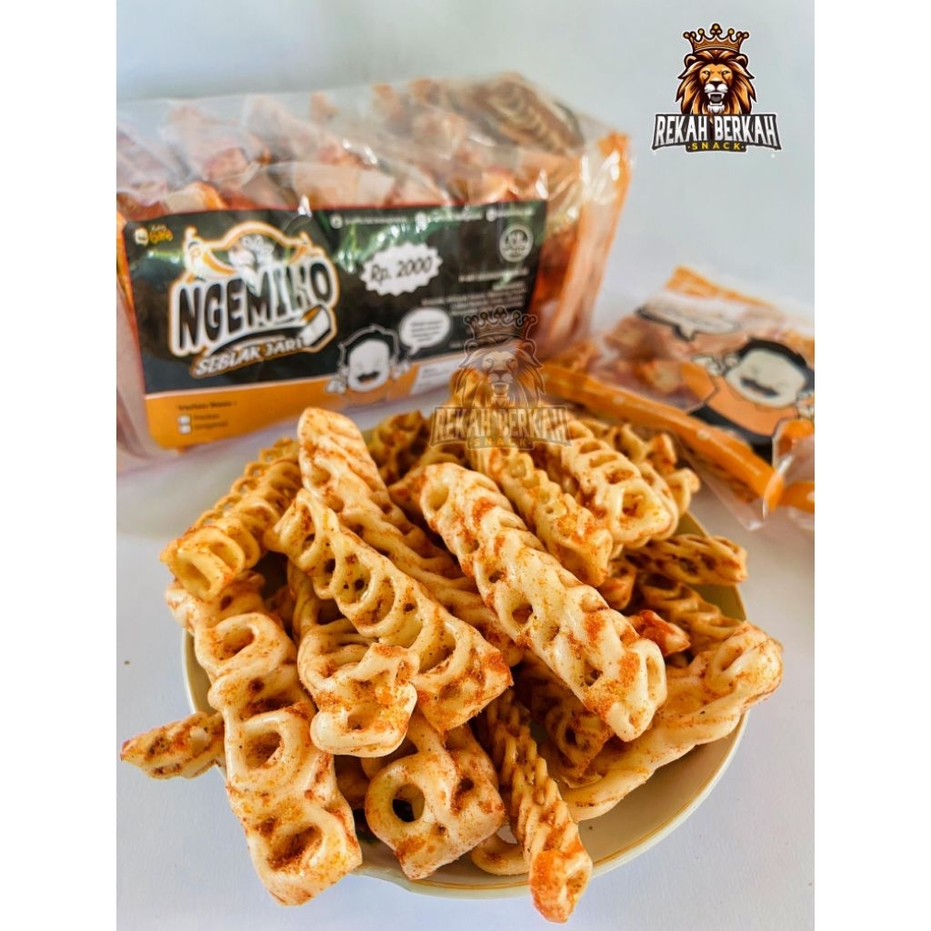 

Ngemilo Krupuk Seblak Jari